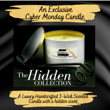 Load image into Gallery viewer, Hidden Collection 2: Luxury 3 Wick Scented Coconut Soy Candle
