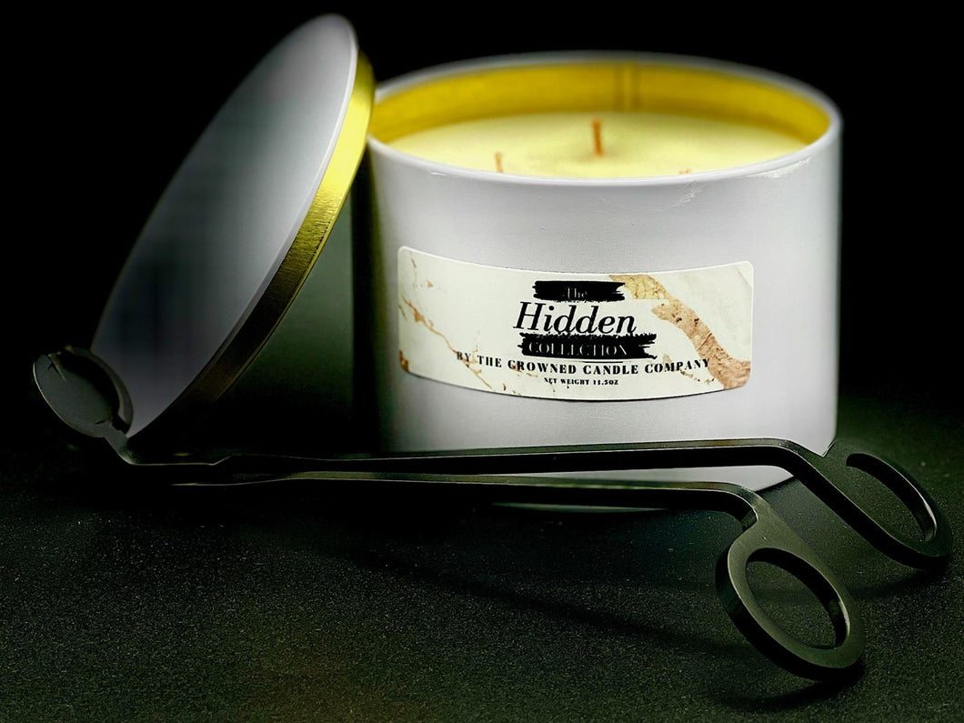 Hidden Collection 2: Luxury 3 Wick Scented Coconut Soy Candle