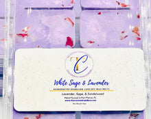 Load image into Gallery viewer, White Sage &amp; Lavender Luxe Soy Wax Melts
